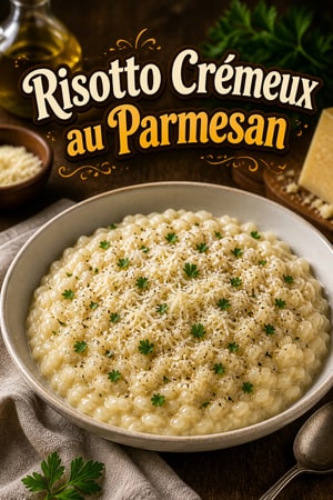 Risotto Crémeux au Parmesan à l'Instant Pot