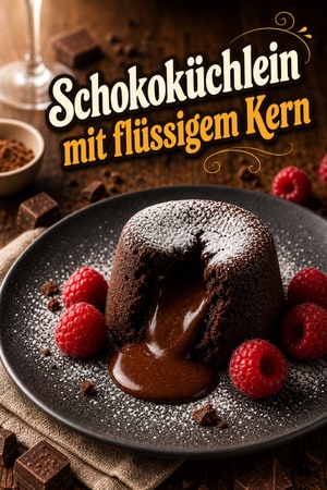 Schokoküchlein mit flüssigem Kern – Ein Dessert-Klassiker