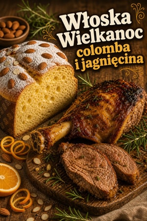 Wielkanocna Colomba z jagnięciną i pomarańczową glazurą