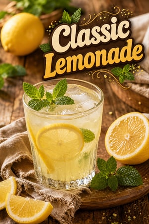 Classic Lemonade Recipe - Refreshing Cold Drink for Any Occasion