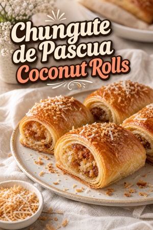Chungute de Pascua: Venezuelan Easter Coconut Rolls