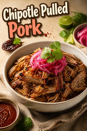 Tender Pressure Cooker Spicy Pork Shoulder with Chipotle