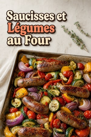 Rôti de Saucisses et Légumes à l'Italienne aux Herbes