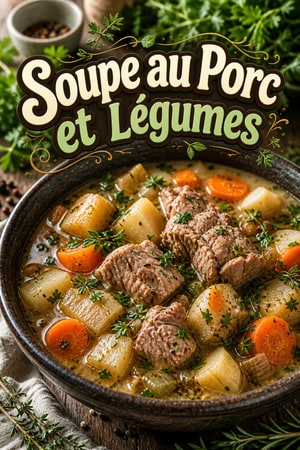 Soupe au Porc et Légumes Racines : Une Recette Réconfortante