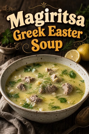 Magiritsa: Traditional Greek Easter Soup with Avgolemono
