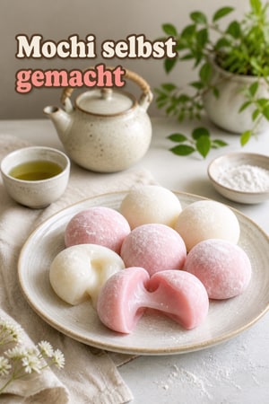 Homemade Mochi: Weiche japanische Reiskuchen selber machen