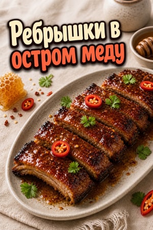 Ребрышки в остром меду в скороварке: сочное мясо с глазурью