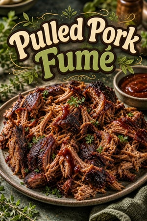 L'Authentique Pulled Pork : Épaule de Porc Fumée Low and Slow