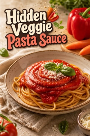 Ultimate Hidden Veggie Pasta Sauce for Picky Eaters
