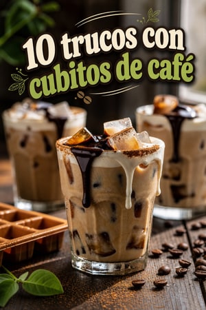 10 trucos con cubitos de café para tu café helado perfecto