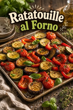 Ratatouille al Forno in Teglia: Ricetta Facile e Gustosa