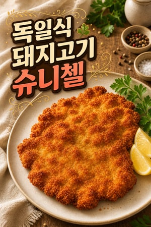 겉바속촉의 정석, 독일식 돼지고기 커틀릿 슈니첼 레시피