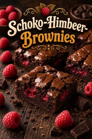 Schokoladen-Himbeer-Brownies: Rezept für saftigen Genuss