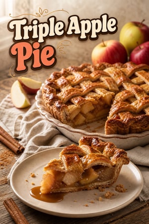 Apple Pie with Mixed-Apple Filling and Crust