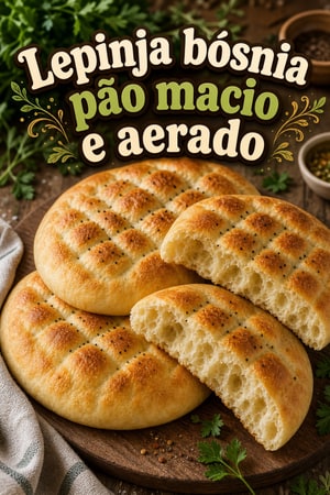 Tradicional Lepinja Bósnia: O Pão Folhado Macio e Aerado