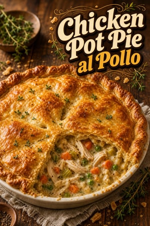 Chicken Pot Pie Classica: la Torta Salata di Pollo Americana