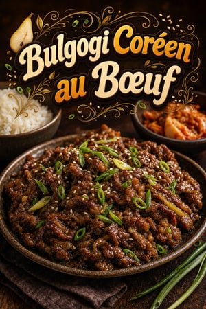Bulgogi de Bœuf Coréen Authentique à la Poire