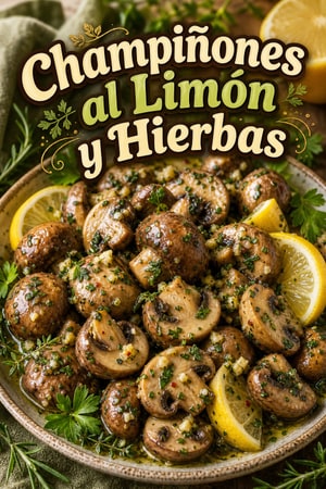 Champiñones Marinados al Limón y Hierbas: El Aperitivo Ideal