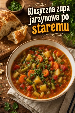 Klasyczna zupa jarzynowa po staremu