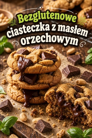 Miękkie ciasteczka z masłem orzechowym — bezglutenowe