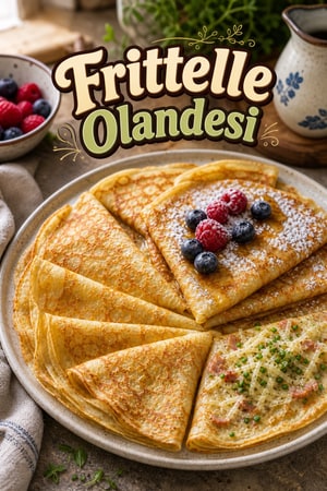 Pannenkoek: Le Autentiche Frittelle Olandesi Dolci e Salate