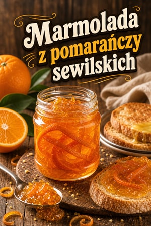 Aromatyczna marmolada z pomarańczy Seville (mała porcja)