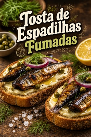 Sanduíche de Espadas Fumadas com Limão e Endro