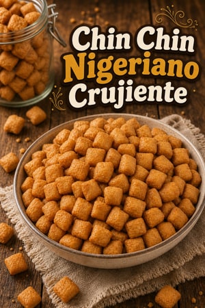 Chin Chin Nigeriano Crujiente: El Snack Ideal para Fiestas
