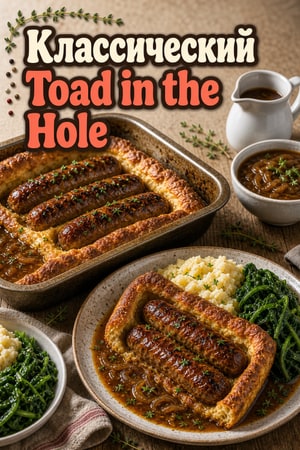Классический Toad in the Hole