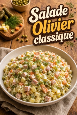 Salade Olivier classique