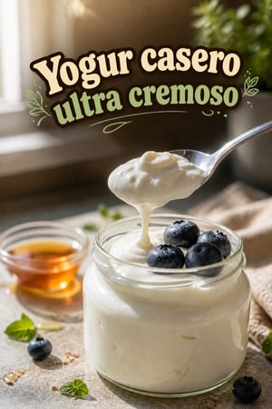 Yogur casero ultra cremoso en Instant Pot