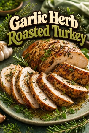 Garlic Herb Roasted Turkey Breast Tenderloins