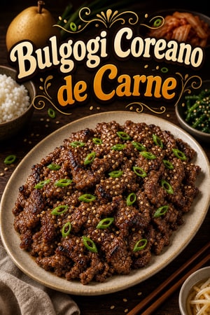 Bulgogi de Carne Coreano Autêntico com Marinada de Pera