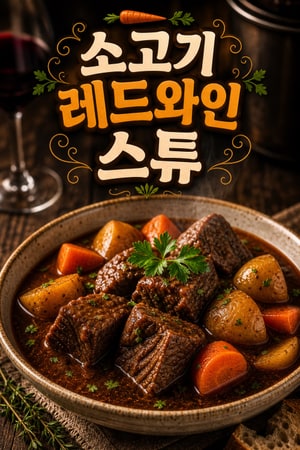 인스턴트 팟 소고기 레드와인 스튜: 깊고 진한 맛의 정통 서양식 찜 요리
