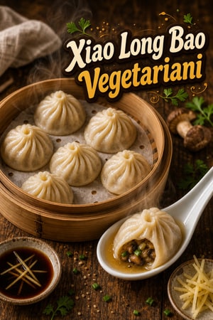 Xiao Long Bao Vegetariani: Ravioli al Vapore con Brodo Fatti in Casa