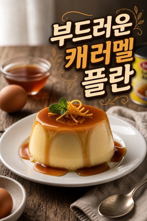 플란 카세로: 가족모임을 빛내는 반짝이는 캐러멜 실키한 오븐 커스터드 홈메이드 부드러운 레시피
