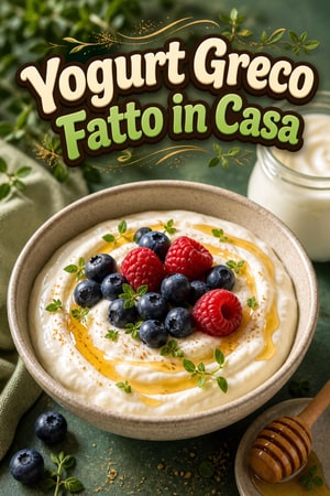 Yogurt Greco Fatto in Casa Cremoso con Colture Vive