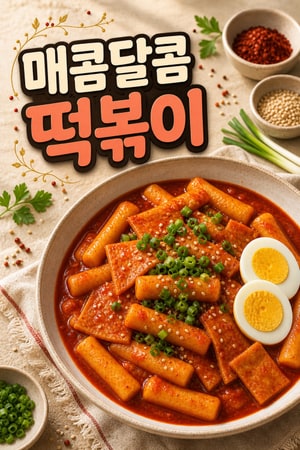 매콤달콤 황금레시피, 집에서 만드는 정통 시장 떡볶이 만들기