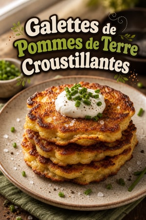Galettes de pommes de terre croustillantes aux restes
