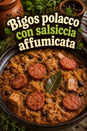 Bigos Polacco Autentico: Lo Stufato del Cacciatore con Kiełbasa