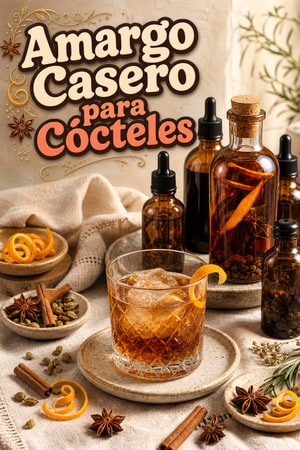 Cómo hacer Amargo Aromático Casero para Cócteles