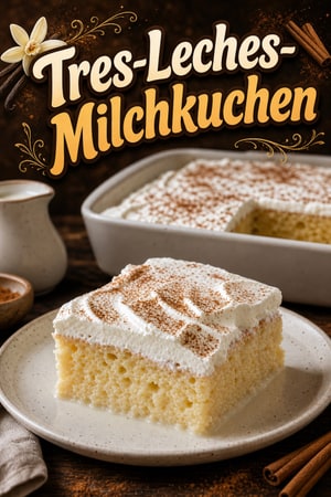 Tres-Leches-Milchkuchen