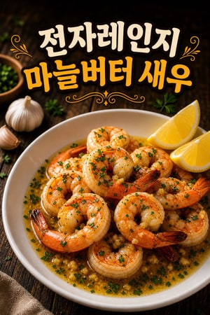 전자레인지 마늘버터 새우: 5분 만에 완성하는 간단하고 풍미 가득한 집에서 만드는 저녁 레시피