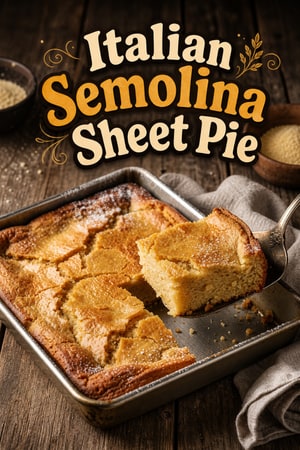 Easy Italian Sheet Pie