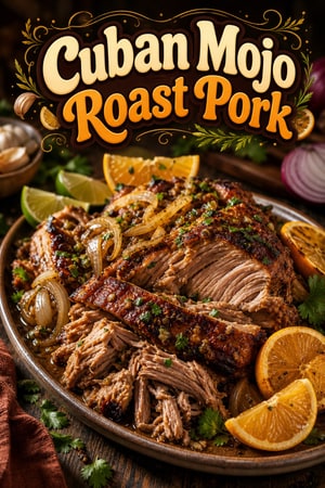 Authentic Cuban-Style Mojo Roast Pork (Lechón Asado)