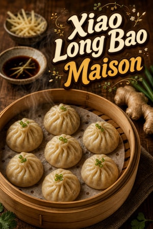 Recette de Xiao Long Bao Végétariens Maison (Soupe Dumplings)