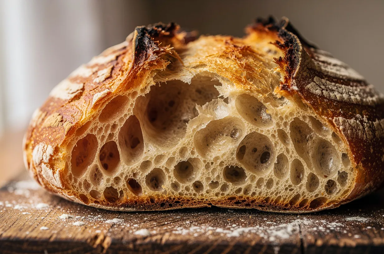 3-Ingredient No-Knead Rustic Country Artisan Bread