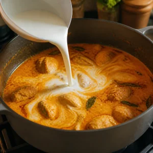Authentic Sri Lankan Chicken Curry with Fragrant Rice