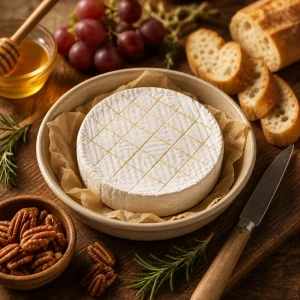 Roue de brie entaillee en croisillons peu profonds