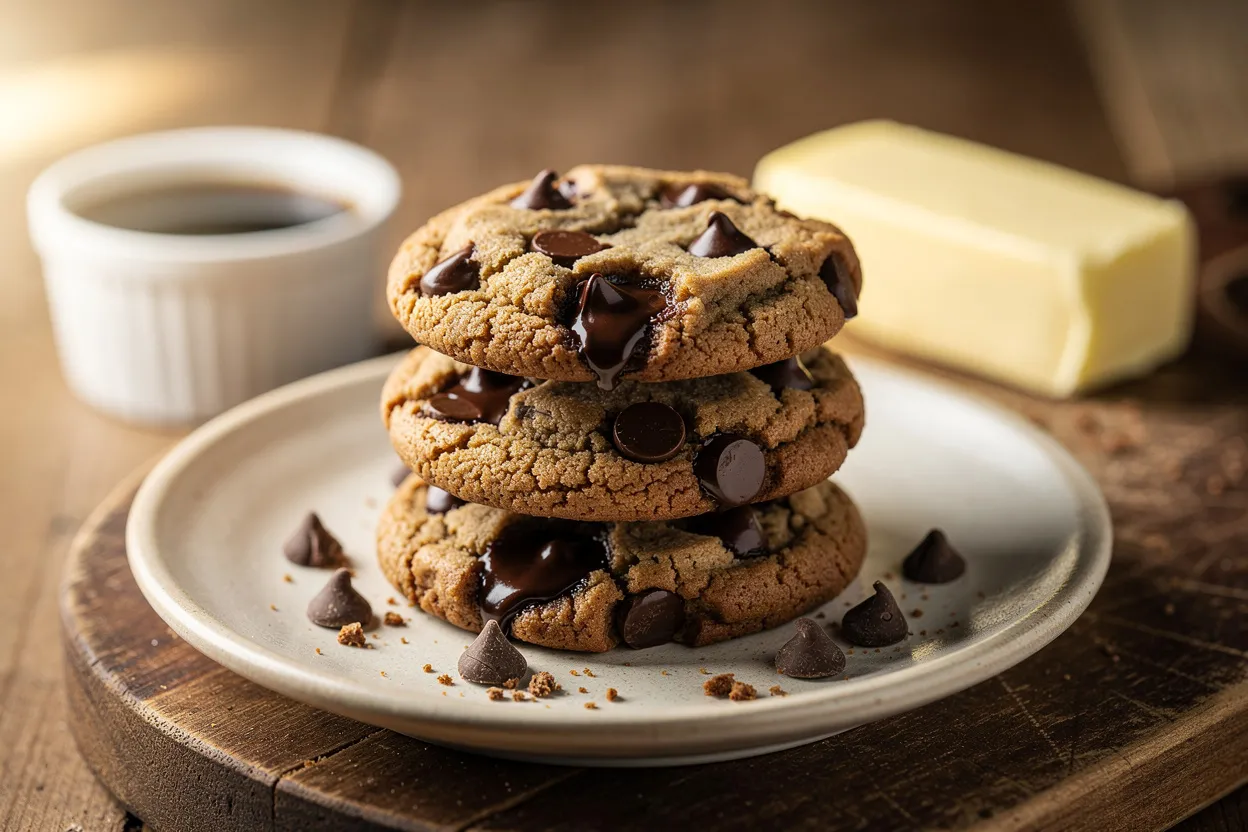 Browned-Butter Stout Chocolate Chip Cookies Recipe